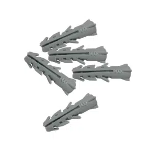 Bucha 8 mm, uma ótima aquisição para quem procura por acessórios para montar móveis, apresentando 6 garras pra melhor fixação.