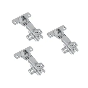 Dobradiça 110º - One Way tem abertura de 110º, garantindo maior acesso ao espaço em que for aplicada. Recomendada para portas de 14 a 21 mm, o produto vai garantir durabilidade aos seus móveis, proporcionando ainda mais satisfação para seus clientes. 