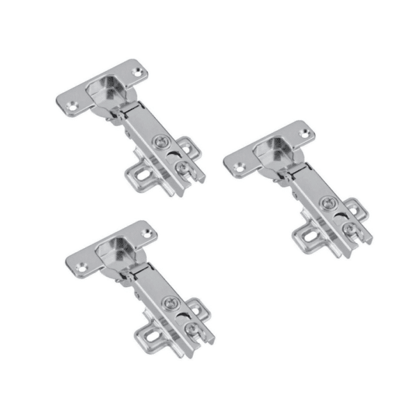 Dobradiça 110º - One Way tem abertura de 110º, garantindo maior acesso ao espaço em que for aplicada. Recomendada para portas de 14 a 21 mm, o produto vai garantir durabilidade aos seus móveis, proporcionando ainda mais satisfação para seus clientes. 