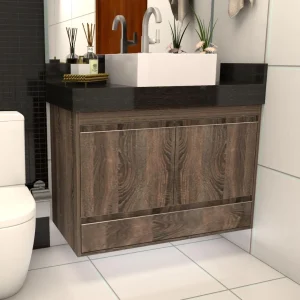 Gabinete para Banheiro Sob Medida 100% MDF – Jasmim