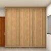 Armário Guarda-Roupa Sob medida 100% MDF com 3 Portas de Correr Rubi - Imagem 2