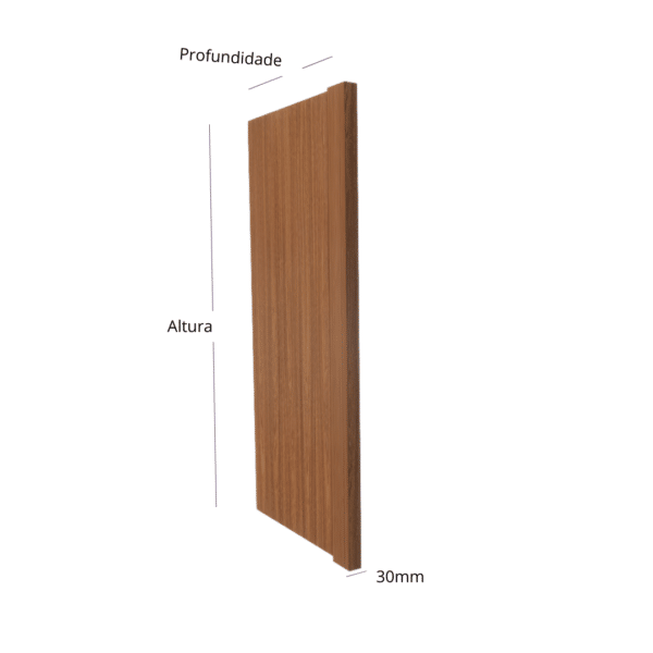 Lateral Sob Medida 100% MDF 30mm Engrossada Frontal (de 200 a 1500mm)