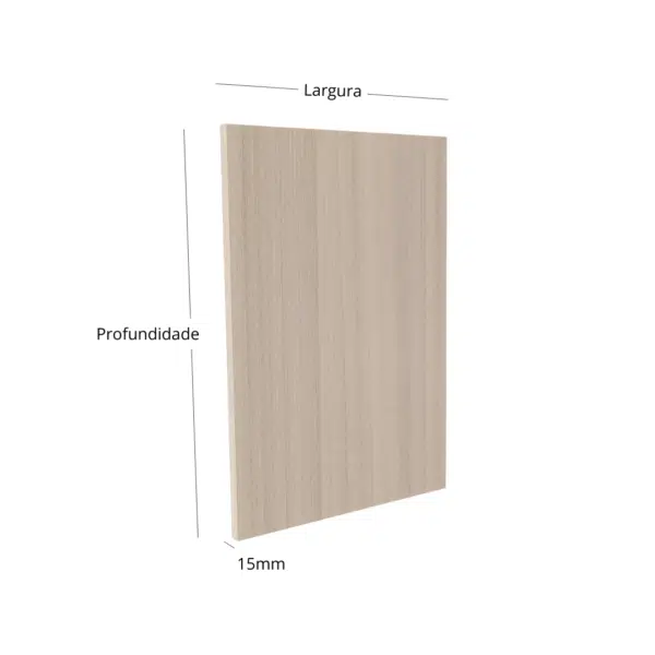 Painel de MDF 15mm (80 - 1500mm)