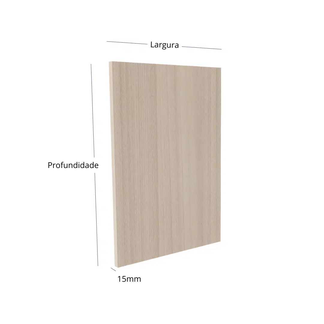 Painel de MDF 6mm (80 - 1500mm)