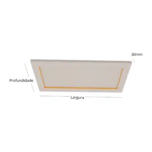 Prateleira de MDF 30 mm Engrossada 4 Lados (1500 - 2700mm)