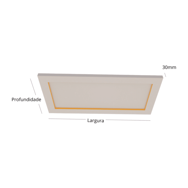 Prateleira 30mm Engrossada 4 Lados Sob Medida 100% MDF (de 200 a 1500mm)