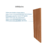 Lateral Sob Medida 100% MDF 30mm Maciça (de 1501 a 2700mm) - Imagem 2